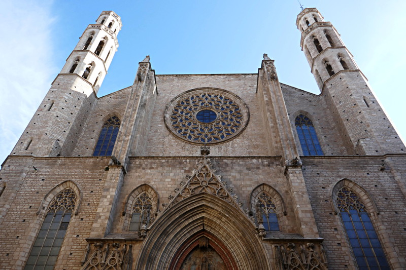 Eglise Sainte Marie De La Mer Barcelone La basilique Sainte-Marie-de-la-mer à Barcelone - Le site de Madeleine