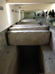 La fosse où reposait la barque