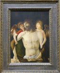 Le Christ mort supporté par deux anges - Giovanni Bellini - 1465-70